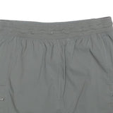 TE VERDE Womens Grey Cargo Mini Polyester Blend Skort Size M Adjustable Waist