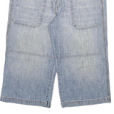 IDENTIC JEAN Mens Denim Blue Casual Shorts XL W34 Relaxed Fit Cotton Blend