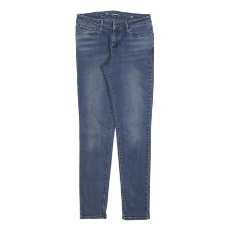 LEVI'S Womens Jeans Blue Slim Skinny Denim Medium W26 L29 Stretch Zip Fly
