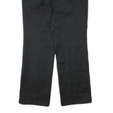 CELIA COTOURE Womens Wool Blend Black Regular Fit Straight Leg Trousers W35 L30