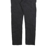 LEVI'S 510 Mens Black Regular Skinny Denim Raw W32 L29 Zip Cotton Blend Jeans