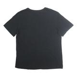 NIKE Mens Black Air Graphic T-Shirt M Short Sleeve Crew Neck Cotton Casual
