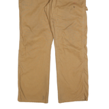 DICKIES Mens Regular Fit Workwear Jeans Beige Cotton Blend W38 L32 Zip