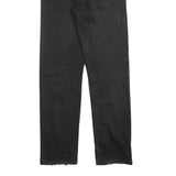 LEVI'S 321 02 Mens Black Regular Straight Denim W33 L36 Classic Cotton Blend Zip