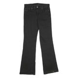 CALVIN KLEIN JEANS Womens Black Regular Fit Flared Denim W30 L34 Stylish