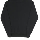 ELLESSE Womens Black Hoodie UK 10 Cotton Blend Pullover Hooded Sweatshirt