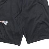 NIKE Mens Black NFL Logo Sports Casual Polyester Shorts XL W36 Comfortable Fit