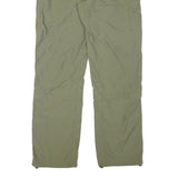 SCHOFFEL Womens Polyester Blend Green Regular Straight Trousers W31 L29 Casual