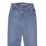 LEVI'S Womens Relaxed Blue Denim Jeans W32 L31 Classic Cotton Blend Zip