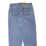 LEVI'S Womens Relaxed Blue Denim Jeans W32 L31 Classic Cotton Blend Zip