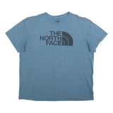 THE NORTH FACE Mens Blue Graphic T-Shirt XL Short Sleeve Crew Neck Outdoor