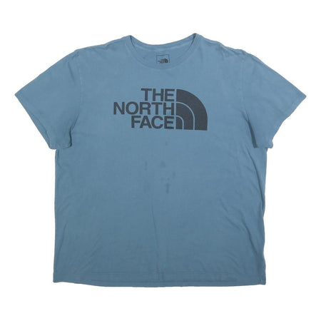 THE NORTH FACE Mens Blue Graphic T-Shirt XL Short Sleeve Crew Neck Outdoor