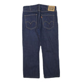 LEVI'S Mens Blue Regular Fit Straight Denim Jeans W33 L24 Classic Cotton Zip