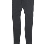 NIKE Womens Joggers Black XS W24 L27 Slim Skinny Activewear Leggings
