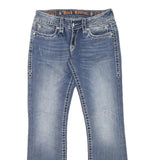 ROCK REVIVAL Womens Jeans Blue Regular Bootcut Denim Medium W32 L31 Stylish