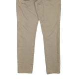 SYLVIAN HEACH Womens Slim Beige Cotton Blend Trousers W28 L25 Casual Wear