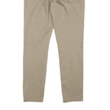 SYLVIAN HEACH Womens Slim Beige Cotton Blend Trousers W28 L25 Casual Wear