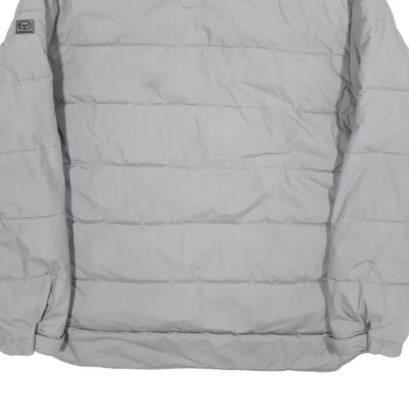 SERGIO TACCHINI Mens Grey Jacket M Polyester Blend Plain Lightweight Zip