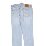 LEVI'S 511 BIG E Mens Jeans Blue Slim Skinny Denim Light W32 L34 Classic Button