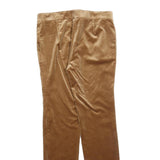 MAX MARA STUDIO Womens Polyester Blend Brown Slim Straight Trousers W30 L30
