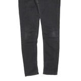 LEVI'S Womens Slim Black Denim Slim Skinny Jeans Cotton Blend W30 L29 Stylish