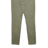 LEVI'S Womens Cotton Blend Olive Slim Skinny Trousers W26 L28 Casual