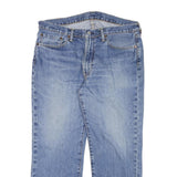 LEVI'S 514 Mens Slim Blue Denim Medium W36 L27 Jeans Zip Classic Fit