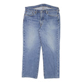 LEVI'S 514 Mens Slim Blue Denim Medium W36 L27 Jeans Zip Classic Fit