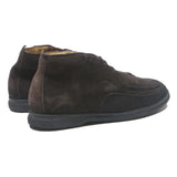 CAN BOMMEL Mens Casual Chukka Boots Dark Brown Leather UK 9 Comfortable Stylish