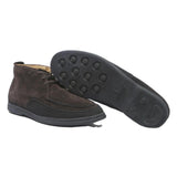 CAN BOMMEL Mens Casual Chukka Boots Dark Brown Leather UK 9 Comfortable Stylish