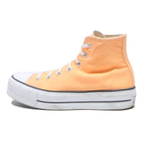 CONVERSE Chuck Taylor All Star Mens High Top Trainers Peach Canvas UK 7 Stylish