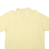 CHAPS Mens Yellow Polo Shirt XL Cotton Blend Basic Casual Summer Wear