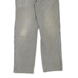 CARHARTT Mens Regular Fit Grey Cotton Blend Denim Jeans W32 L32 Workwear Utility