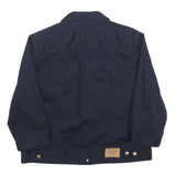 CHAPS Womens Navy Blue Jacket XL Cotton Classic Button Denim Label