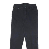 LAUREN RALPH LAUREN Womens Jeans Blue Loose Straight Denim Medium W32 L31