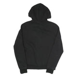 PUMA Womens Black Full Zip Hoodie UK 12 Cotton Blend Casual Sportswear