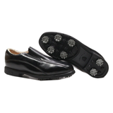 NIKE Golf Loafer Shoes Black Leather Womens UK 4.5