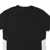ELLESSE Mens Black & White Logo Graphic T-Shirt M Short Sleeve Crew Neck