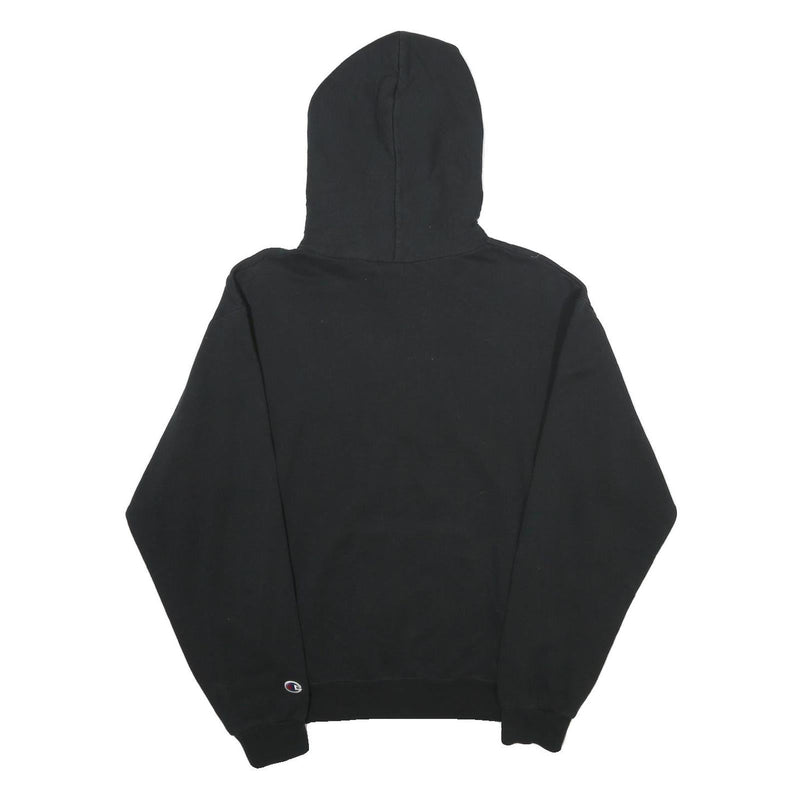 CHAMPION Mens Black University Of South Dakota Alumni Pullover Hoodie M Cotton