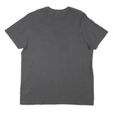 ADIDAS Mens Grey Graphic T-Shirt L Short Sleeve Crew Neck Cotton Blend Casual