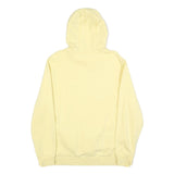 LACOSTE Mens Yellow Pullover Hoodie 2XL Cotton Blend Casual Sweatshirt