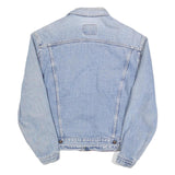 LEVI'S Mens Blue Denim Button Jacket M Cotton Classic Casual Light Wash