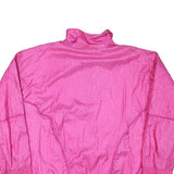 LAUREN BROOKE Womens Pink Jacket 2XL Polyester Blend Zip Plain Casual