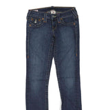 TRUE RELIGION Womens Jeans Blue Regular Straight Denim Medium W24 L30 Classic