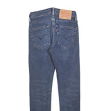 LEVI'S 519 Mens Jeans Blue Slim Skinny Denim Medium W26 L27 Zip Pocket Casual