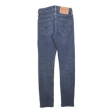 LEVI'S 519 Mens Jeans Blue Slim Skinny Denim Medium W26 L27 Zip Pocket Casual