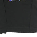 CHAMPION Girls Black Cotton Blend Crew Neck XL Sweatshirt Pullover