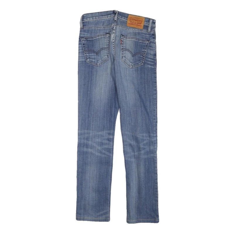 LEVI'S 511 Mens Slim Jeans Blue Denim Medium W26 L28 Classic Cotton Blend