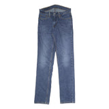 LEVI'S 511 Mens Jeans Blue Slim Straight Denim Medium W27 L31 Stylish Zip