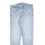 LEVI'S 512 BIG E Mens Jeans Blue Slim Skinny Denim Light W34 L29 Vintage Style